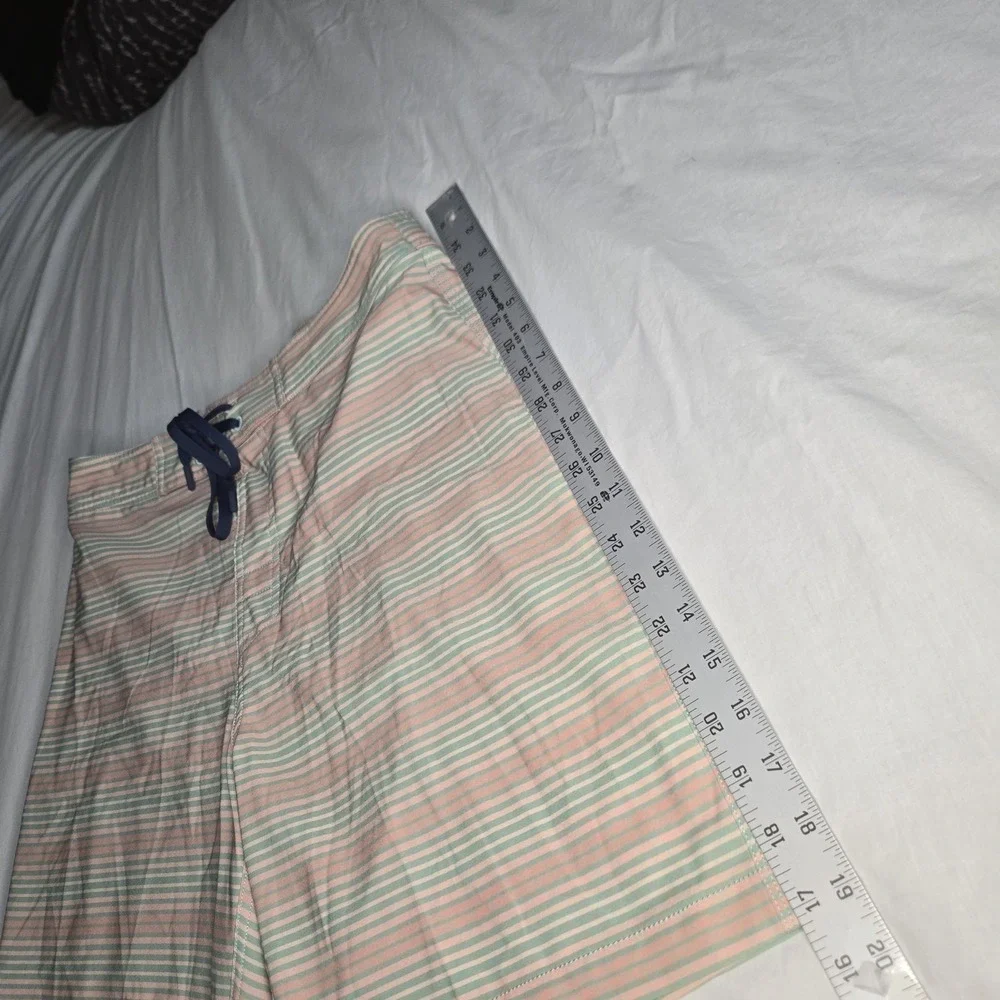 Southern Tide Swim Trunks Mens Small Stripe Mesh Lined Fishing Beach Lightweight